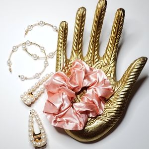 Hand made scrunchie.